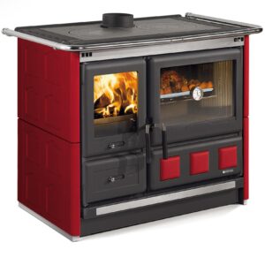 Cuisinière à bois LA NORDICA Cuisinières bois nordica rosa xxl -bdx bordeaux
