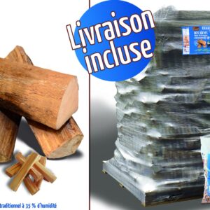 Issu des meilleurs essences de feuillus durs (chêne, charme, hêtre) Bois séché à moins de 20 % d’humidité, écorcé et sans mousse Haute performance calorifique Certifié NF bois de chauffage H1G1 et testé CERIC