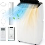 RELAX4LIFE Climatiseur Mobile Silencieux 6 en 1,