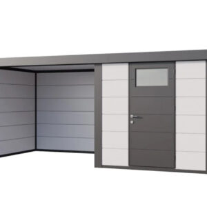 Abri Telluria Eleganto Lounge 2424 gris blanc anthracite 12,5m²