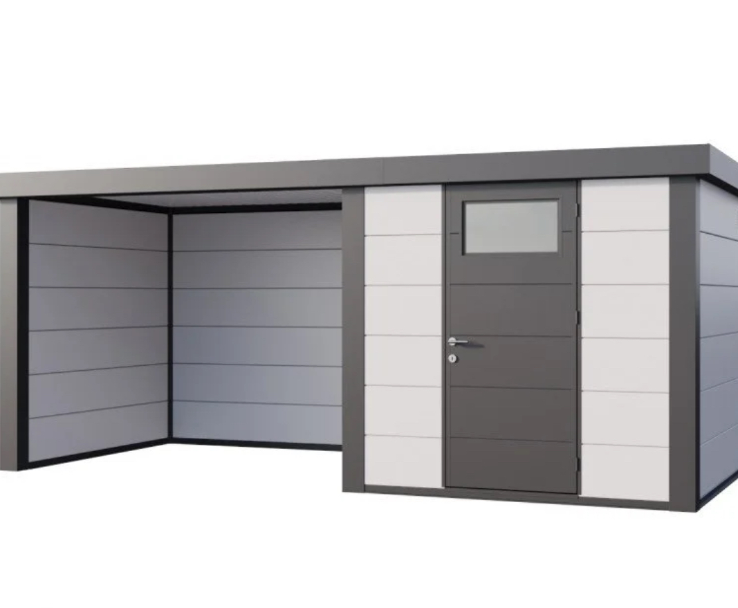 Abri Telluria Eleganto Lounge 2424 gris blanc anthracite 12,5m²