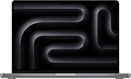 Apple 2023 MacBook Pro Ordinateur Portable avec M3, CPU 8 cœurs, GPU 10 cœurs : écran Liquid Retina XDR 14,2 Pouces, 8 Go de mémoire unifiée, 512 Go de Stockage SSD; Gris sidéral