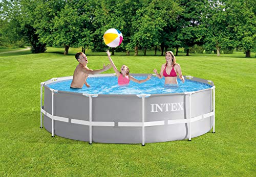 Intex kit Piscine Prism Frame Ronde Tubulaire (ø) 3,66 x (h) 1,22m